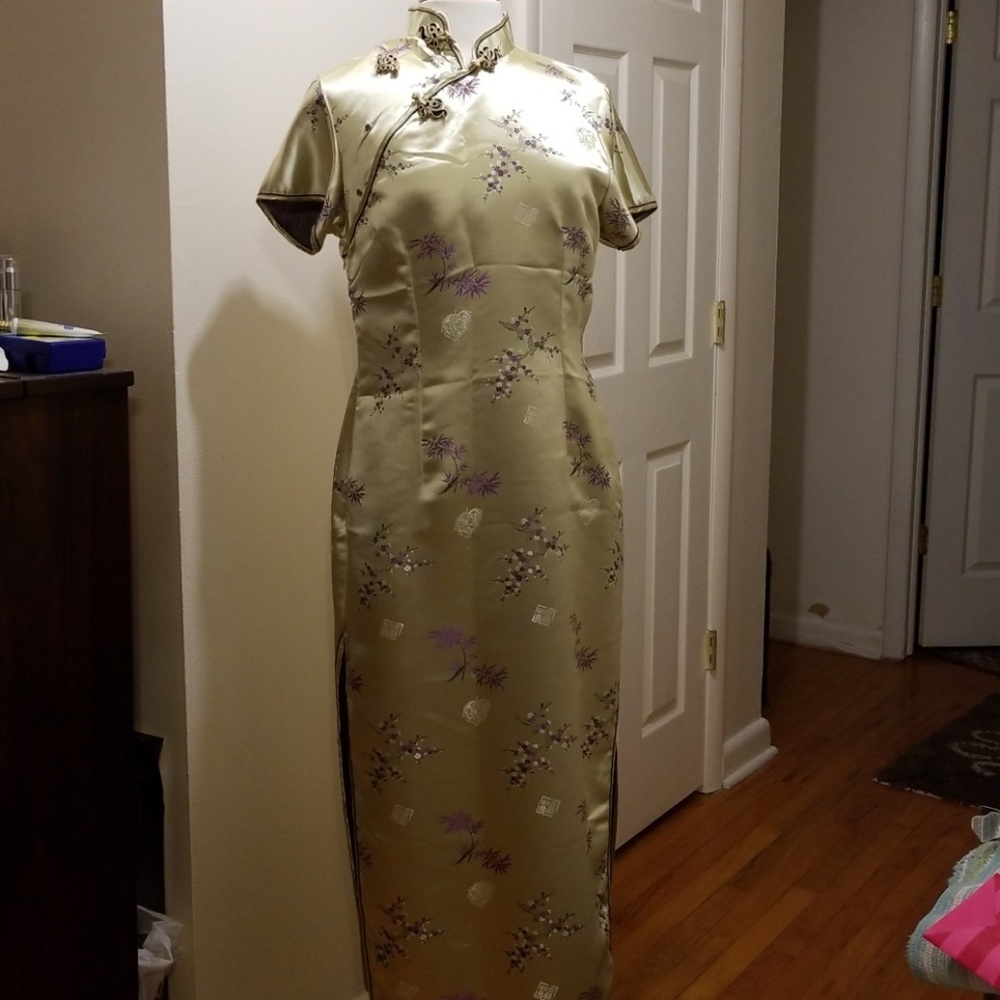 Chinese traditional authentic qípáo Dress ⭐⭐⭐⭐⭐